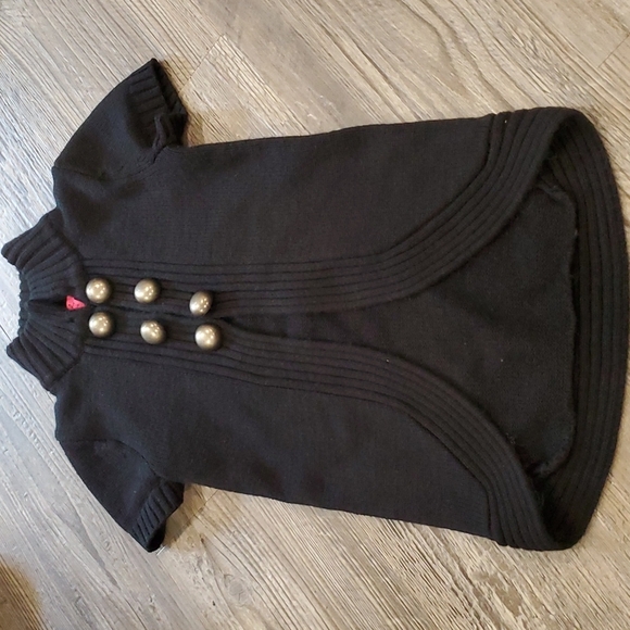 Girls Taken Out Cover Up Button Down Sweater Size 6/7 - Picture 1 of 3